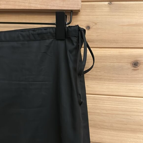 Vintage Guess Collection Size 2 Midi Length Side Tie Nylon Inside Slit Skirt - Picture 5 of 11